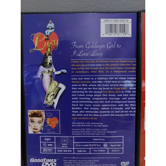 I Love Lucy 3 DVD Lot - Lucy's Lost Episodes, Funny World Of Lucy, Plumber - Picture 4 of 5